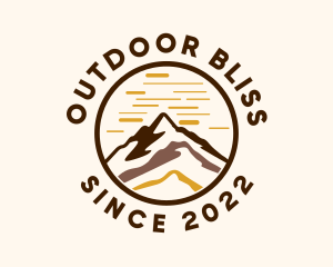 Outdoor Mountain Tourism logo design