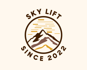 Outdoor Mountain Tourism logo design