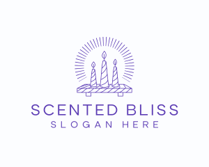 Scented Candle Boutique logo design