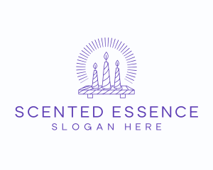 Scented Candle Boutique logo design