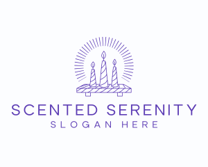 Scented Candle Boutique logo design