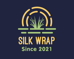 Wild Grass Sunset logo design