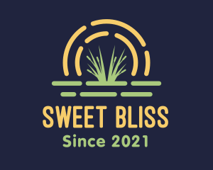 Wild Grass Sunset logo design