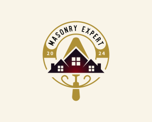 Masonry Builder Contractor logo design