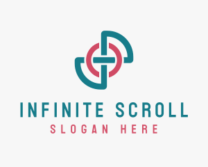 Modern Infinity Loop logo design