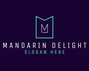 Modern Minimalist Letter logo design