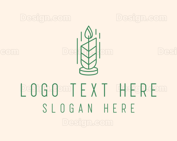 Organic Wax Candle Logo