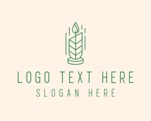 Organic Wax Candle  logo