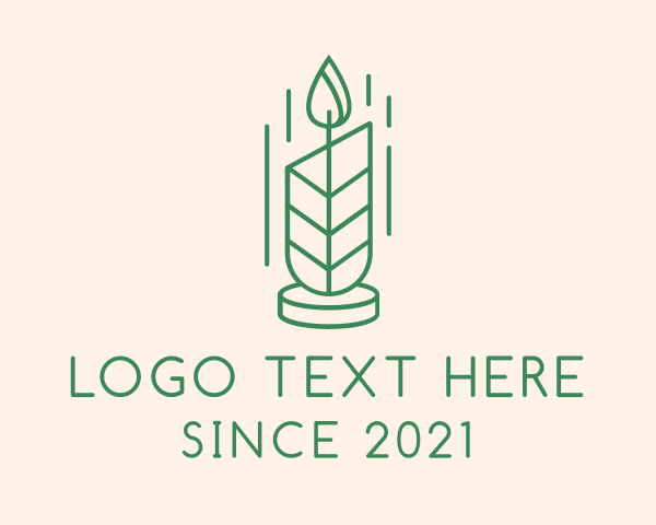 Leaf logo example 4