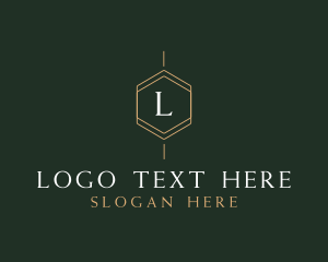 Luxury Hexagon Jewelry Boutique logo