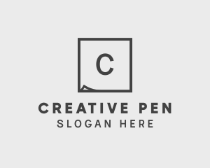 Professional Writer Paper Author logo design