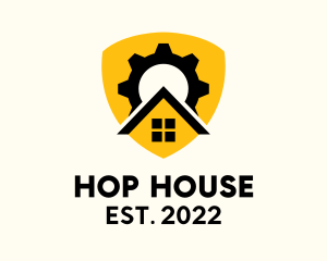 House Gear Security Insurance  logo design