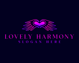 Love Heart Wings logo