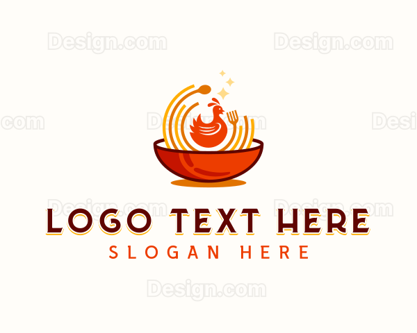 Chicken Asian Noodles Logo