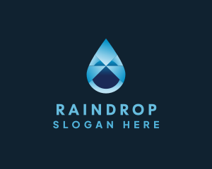 Liquid Water Drop logo