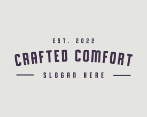 Masculine Hipster Classic logo design