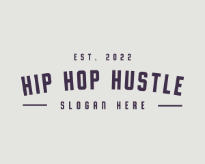 Masculine Hipster Classic logo design