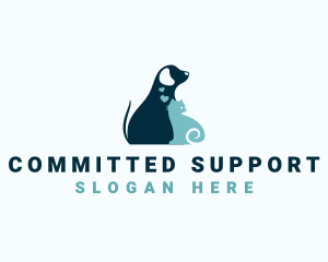 Dog Cat Care logo design