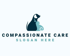 Dog Cat Care logo design