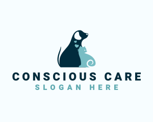 Dog Cat Care logo design