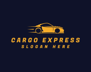 Fast Car Sports Racing Logo