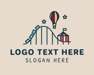 Rollercoaster Theme Park logo