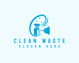 Home Disinfect Sanitation logo design