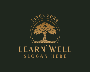 Tree Wellness Healing logo design