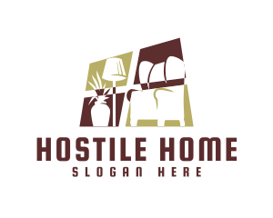 Home Furniture Renovation logo design