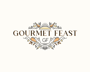 Gourmet Chicken Cooking logo design