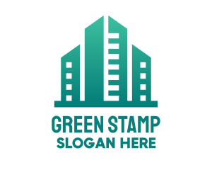 Green City Building logo design