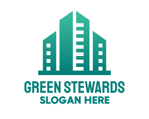 Green City Building logo design