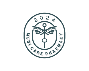 Pharmacist Laboratory Clinic logo design