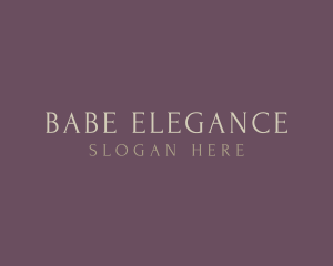 Elegant Fashion Business logo design