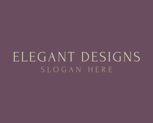 Elegant Fashion Business logo design