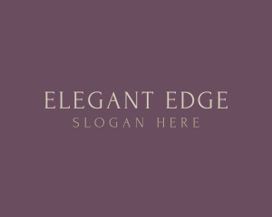 Elegant Fashion Business logo design