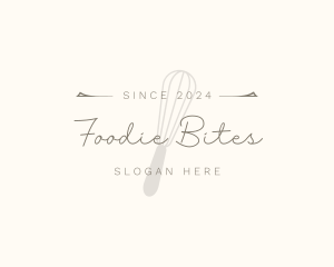 Elegant Whisk Bakery logo design