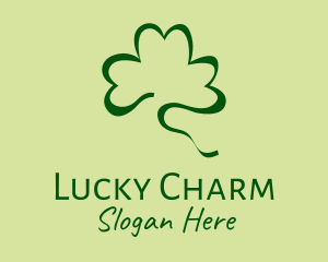 Lucky Shamrock Scribble logo