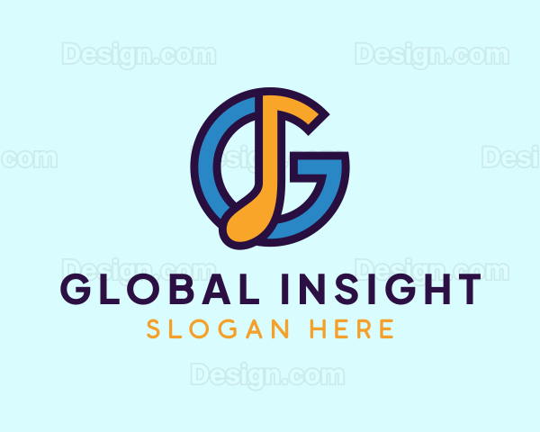 Music Letter G Logo