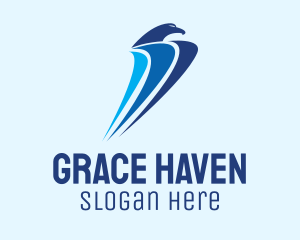 Blue Falcon Aviary  Logo