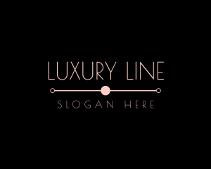 Minimalist Premium Line logo design