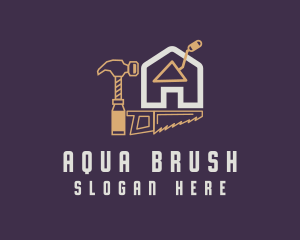 Renovation House Tools logo design