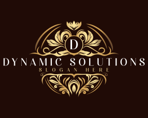 Elegant Flower Petals logo design