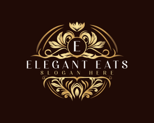 Elegant Flower Petals logo design