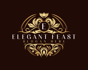 Elegant Flower Petals logo design