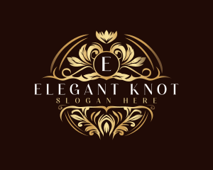 Elegant Flower Petals logo design