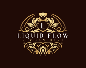 Elegant Flower Petals logo design