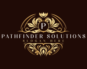 Elegant Flower Petals logo design