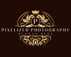 Elegant Flower Petals logo design