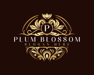 Elegant Flower Petals logo design